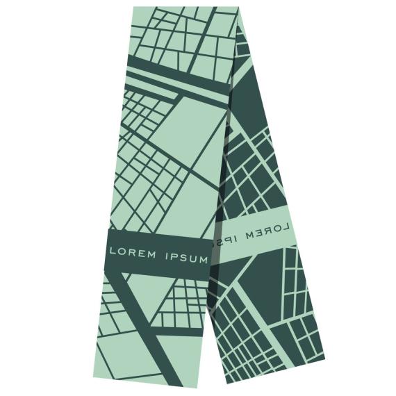 Шарф на заказ Tricksy Light, S, акрил