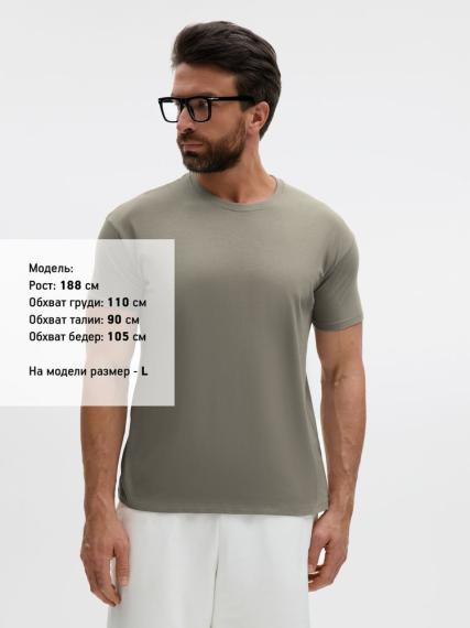 Футболка Regent 150 серая (стальная), размер M