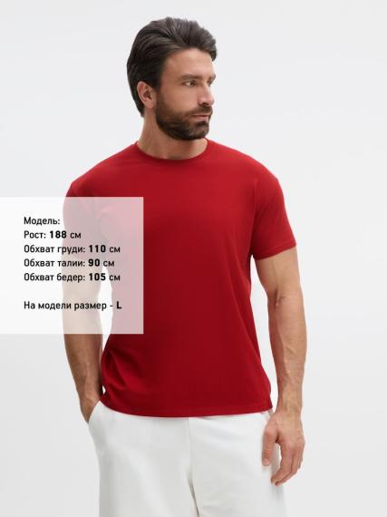 Футболка Imperial 190 вишнево-красная, размер S