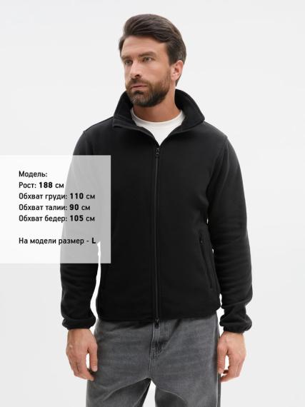 Куртка флисовая унисекс Ben Mac, черная, размер L
