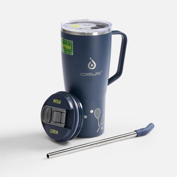 Термостакан Kasumigaoka, темно-синий