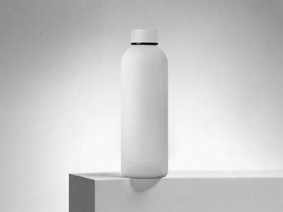 Вакуумная термобутылка «Cask», soft-touch, 500 мл