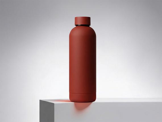 Вакуумная термобутылка «Cask», soft-touch, 500 мл