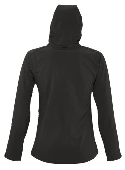 Куртка женская с капюшоном Replay Women 340 черная, размер XXL